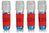 DT Cryo-Tags 38mm x 19mm  750/roll, Red